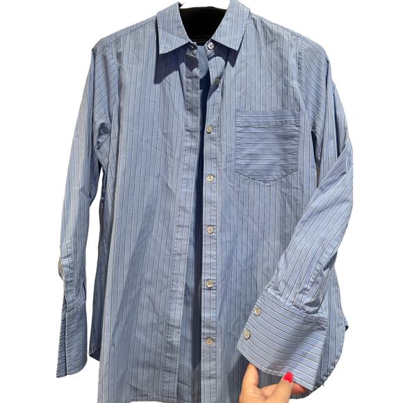 NWOT Maternity Pregnancy Hatch The Classic Button down Professional $178 - Picture 3 of 11